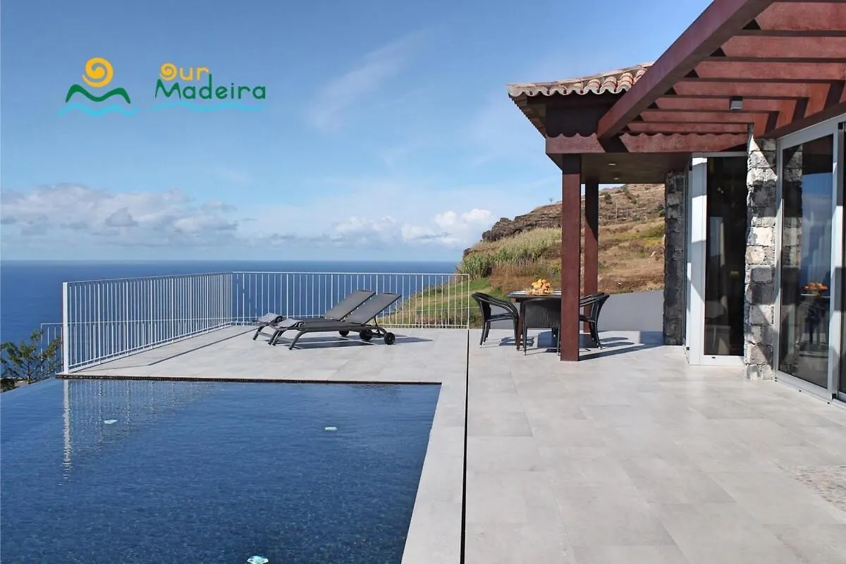 הוילה Estreito Da Calheta Ourmadeira - Cliffscape, Panoramic Seaviews 0*,  פורטוגל