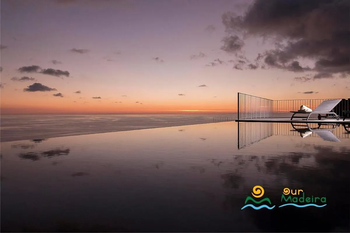 וילה הוילה Estreito Da Calheta Ourmadeira - Cliffscape, Panoramic Seaviews פורטוגל