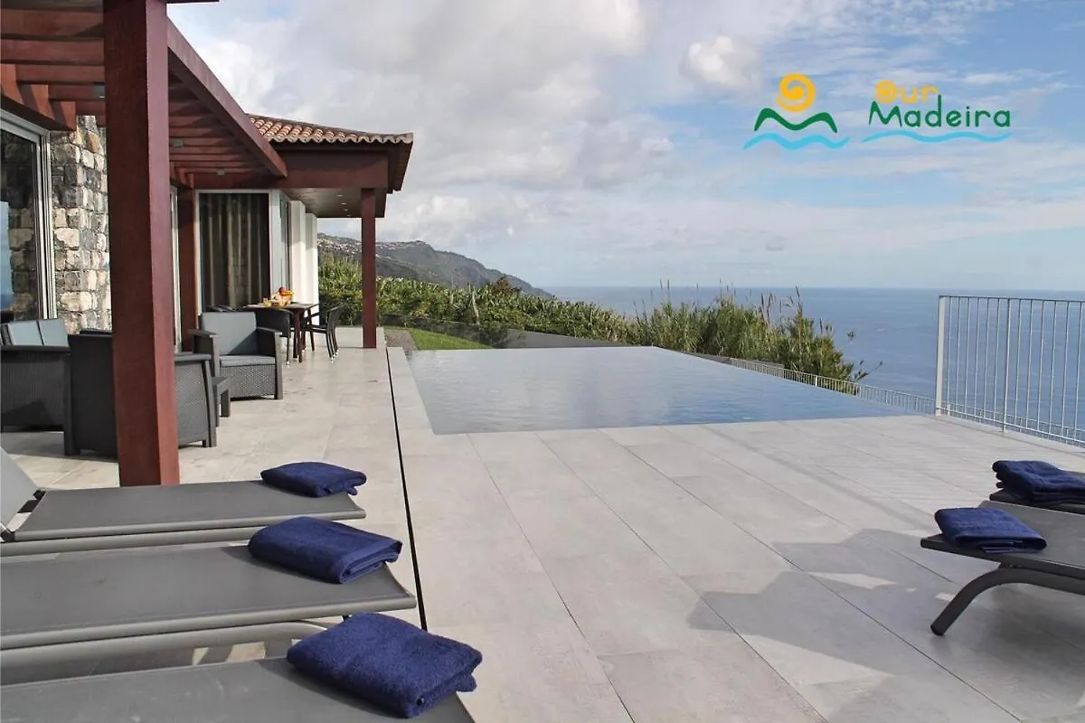 הוילה Estreito Da Calheta Ourmadeira - Cliffscape, Panoramic Seaviews וילה
